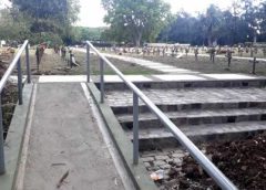 Mejoras del sector Covid en el Cementerio de la Chacarita